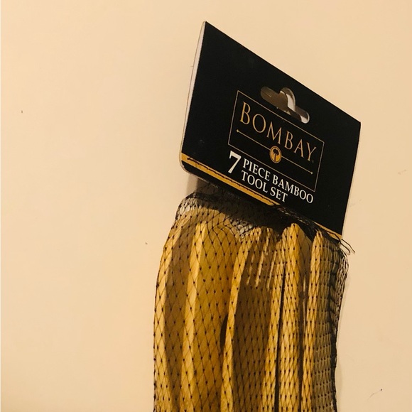 NWT Bombay 6 piece bamboo tool set (1 piece missing) - Picture 5 of 10